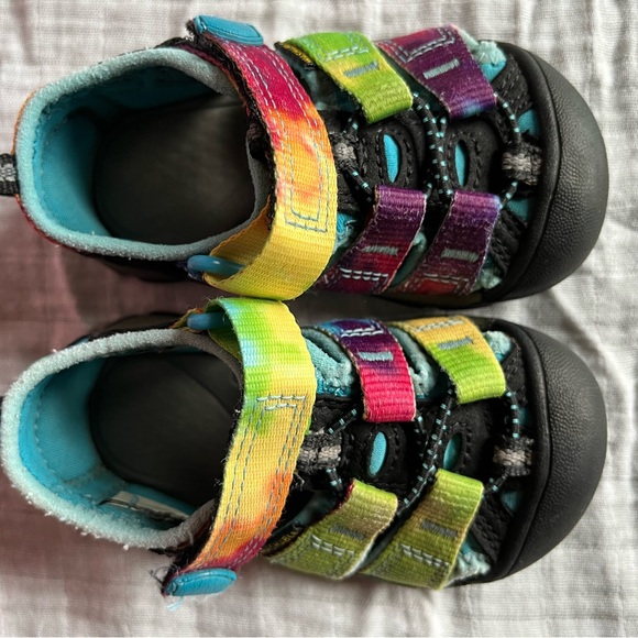 Keen Newport Tie Dye Toddler Shoes - Picture 12 of 12